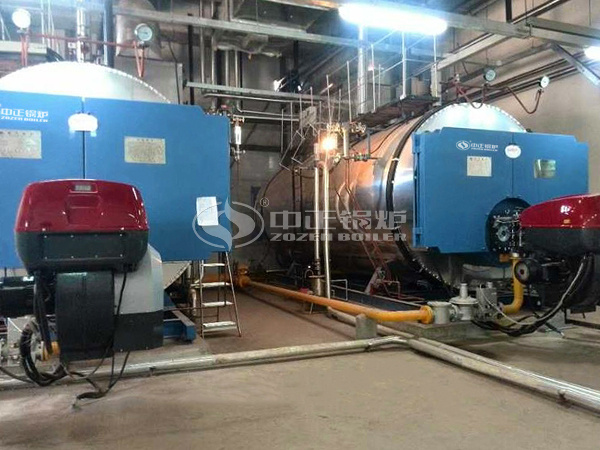 運行在SK海力士重慶工廠的中正WNS系列燃氣鍋爐